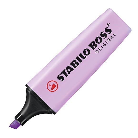 Fosforlu Kalemler Stabilo Boss Original Fosforlu Kalem Pastel Lila 10'lu Paket Satın Al