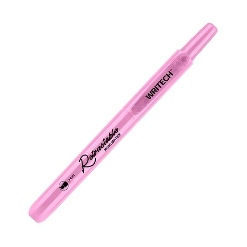 Fosforlu Kalemler WRITECH W-805S BASMALI FOSFORLU KALEM PASTEL PEMBE - 12'Lİ KUTU Satın Al