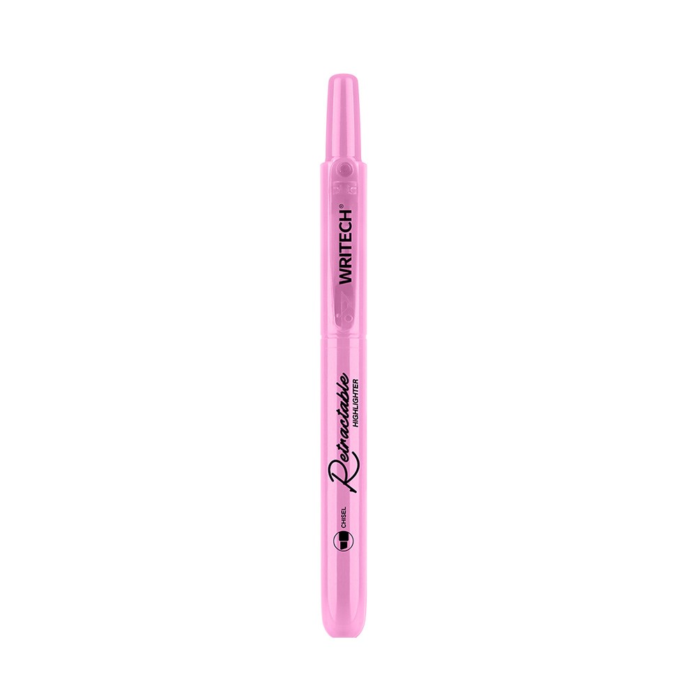 Fosforlu Kalemler WRITECH W-805S BASMALI FOSFORLU KALEM PASTEL PEMBE - 12'Lİ KUTU Satın Al