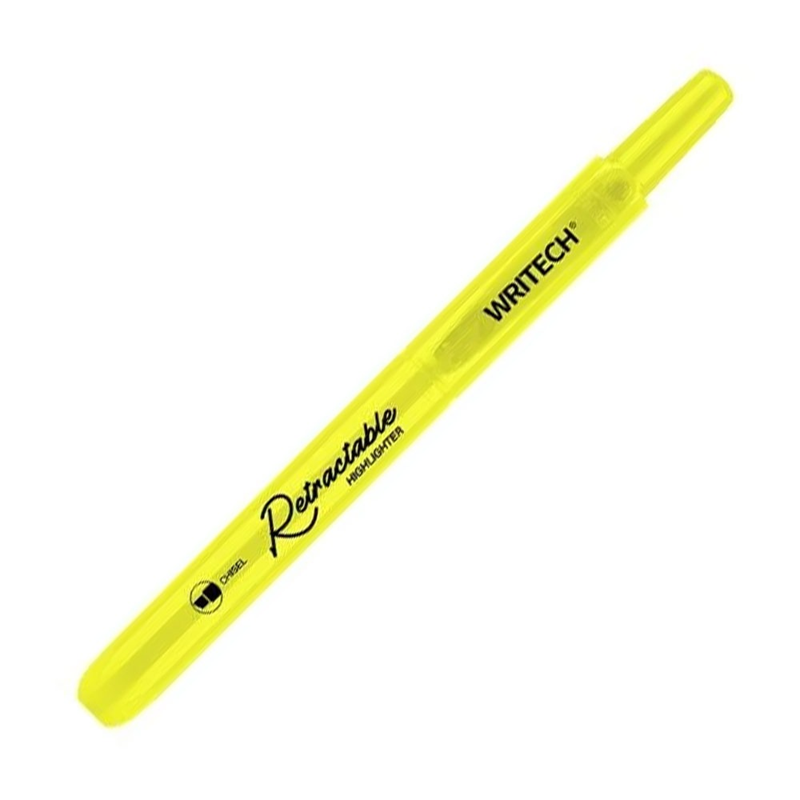 Fosforlu Kalemler WRITECH W-805S BASMALI FOSFORLU KALEM NEON SARI - 12'Lİ KUTU Satın Al