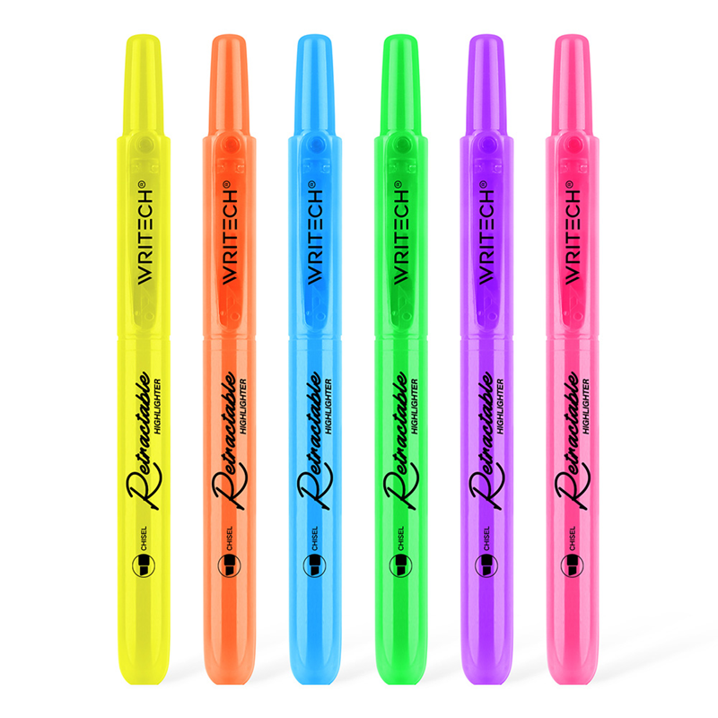 Fosforlu Kalemler WRITECH W-805S BASMALI FOSFORLU KALEM NEON 6 RENK - 24'LÜ SET Satın Al