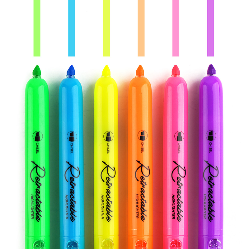 Fosforlu Kalemler WRITECH W-805S BASMALI FOSFORLU KALEM NEON 6 RENK - 24'LÜ SET Satın Al