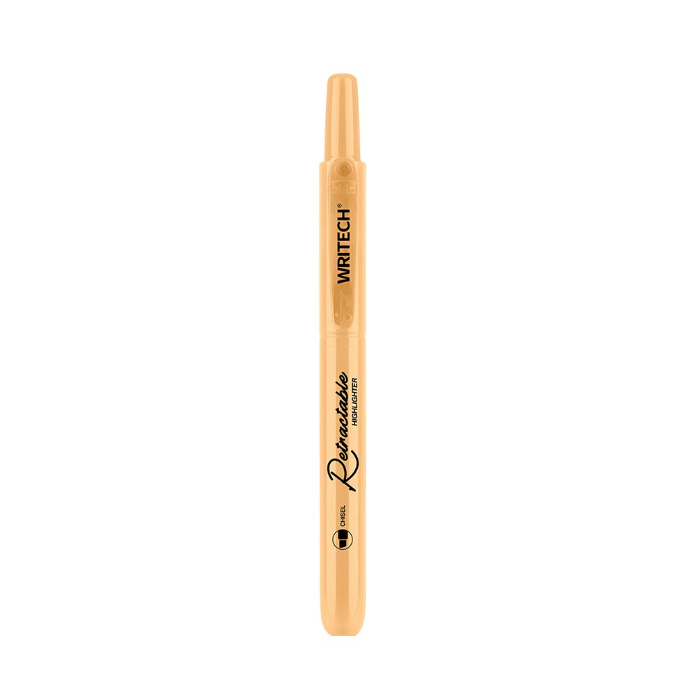 Fosforlu Kalemler WRITECH W-805S BASMALI FOSFORLU KALEM PASTEL AÇIK TURUNCU - 12'Lİ KUTU Satın Al