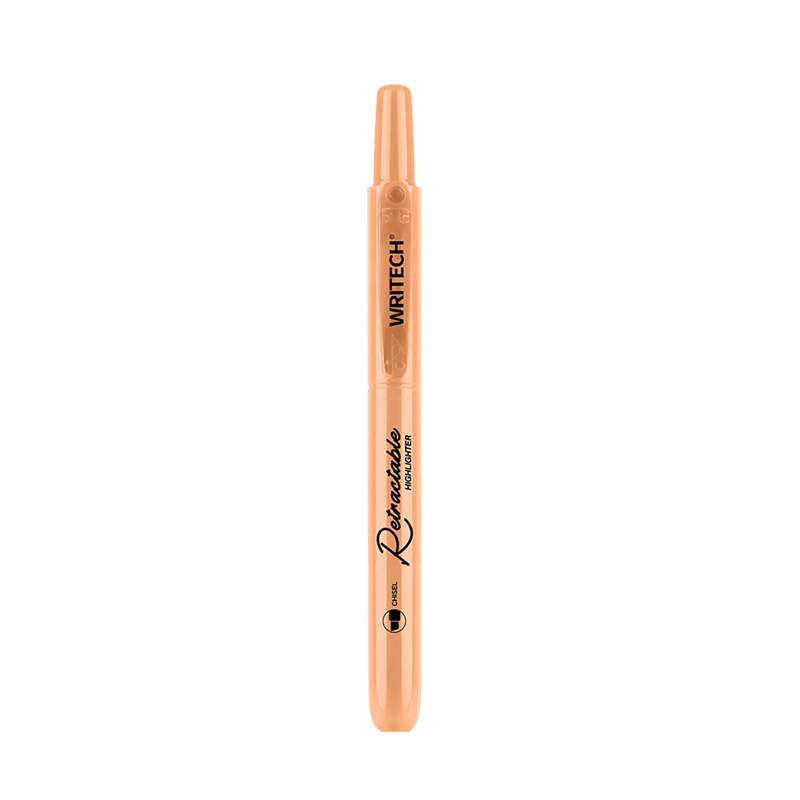 Fosforlu Kalemler WRITECH W-805S BASMALI FOSFORLU KALEM PASTEL KOYU TURUNCU - 12'Lİ KUTU Satın Al
