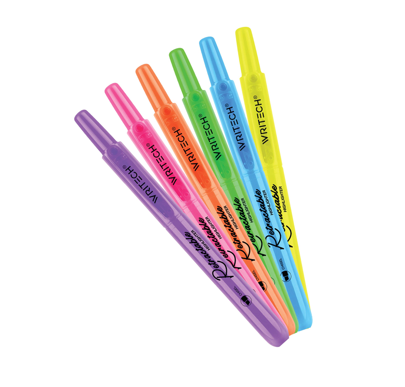 Fosforlu Kalemler WRITECH W-805S BASMALI FOSFORLU KALEM NEON MAVİ - 12'Lİ KUTU Satın Al