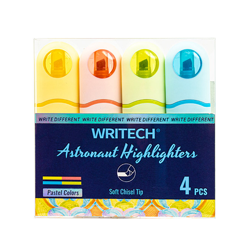 Fosforlu Kalemler WRITECH W-8154 ASTRONOT FOSFORLU KALEM PASTEL 4 RENK - 4'LÜ Satın Al