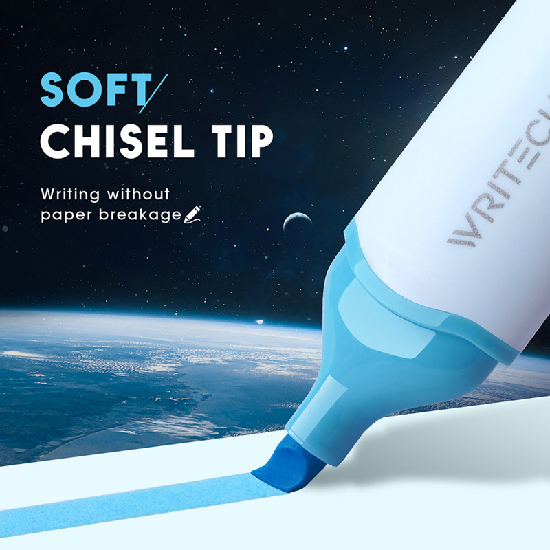 Fosforlu Kalemler WRITECH W-8154 ASTRONOT FOSFORLU KALEM PASTEL MAVİ - 12'Lİ KUTU Satın Al
