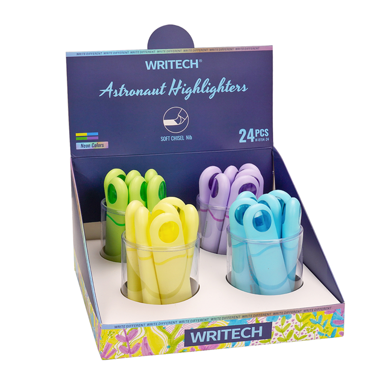 Fosforlu Kalemler WRITECH W-8154 ASTRONOT FORFORLU KALEM NEON+PASTEL 8 RENK - 24'LÜ SET Satın Al