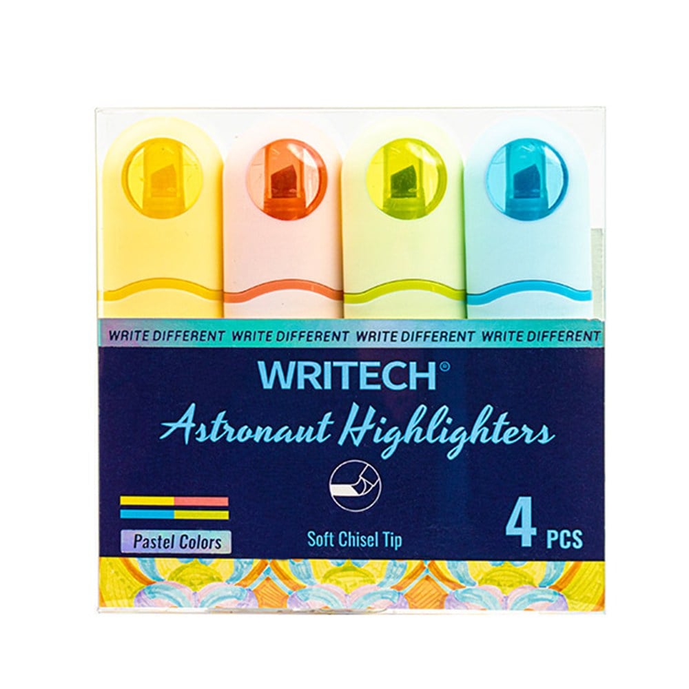 Fosforlu Kalemler WRITECH W-8154 ASTRONOT FOSFORLU KALEM PASTEL 4 RENK - 4'LÜ Satın Al