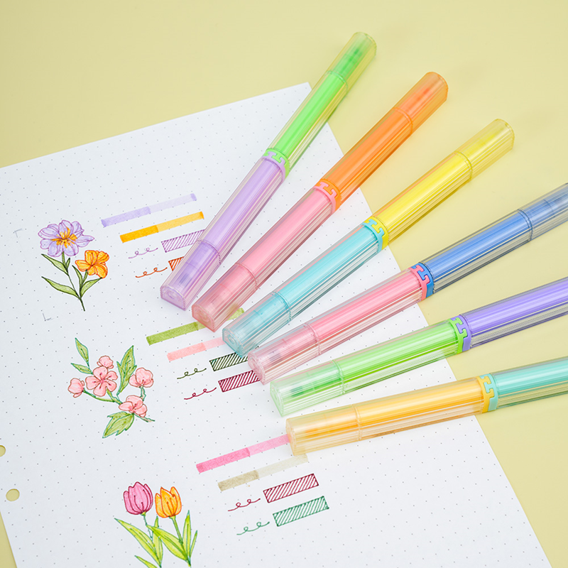 Fosforlu Kalemler WRITECH W-8158 FLIPSIDE HIGHLIGHTER ÇİFT TARAFLI 116'LI DISPLAY Satın Al
