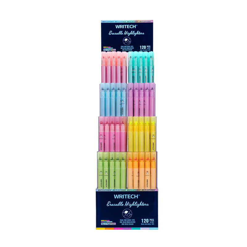 Fosforlu Kalemler WRITECH W-822 SİLİNEBİLİR FOSFORLU KALEM - 120'LI STAND Satın Al