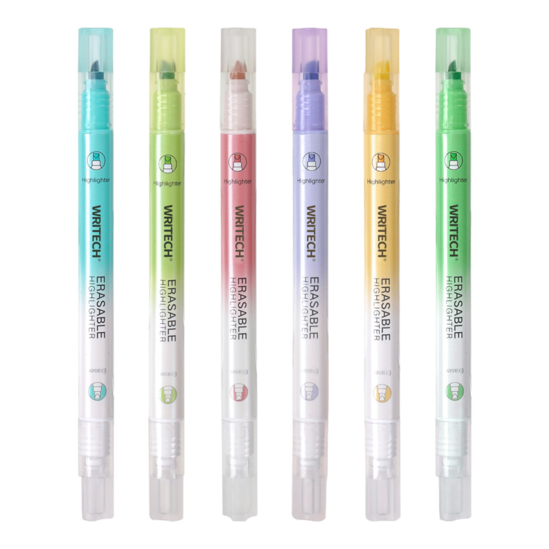 Fosforlu Kalemler WRITECH W-822 SİLİNEBİLİR FOSFORLU KALEM PASTEL - 6'LI SET Satın Al