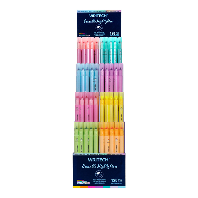 Fosforlu Kalemler WRITECH W-822 SİLİNEBİLİR FOSFORLU KALEM - 120'LI STAND Satın Al