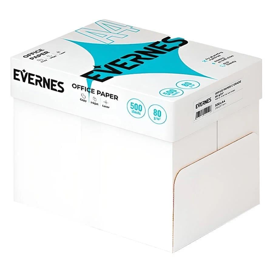 Fotokopi Kağıtları Evernes A4 Fotokopi Kağıdı 80Gr 1 Koli 5 Paket 2500 Sayfa Satın Al
