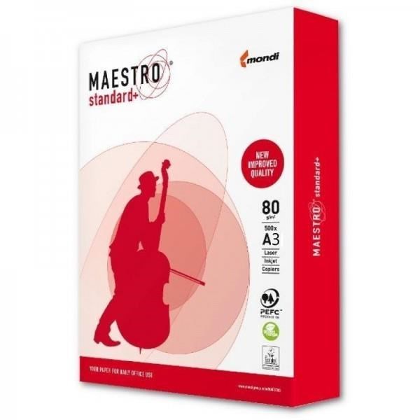 Fotokopi Kağıtları Mondi Maestro A3 Fotokopi Kağıdı 80Gr 1 Koli 5 Paket 2500 Sayfa Satın Al