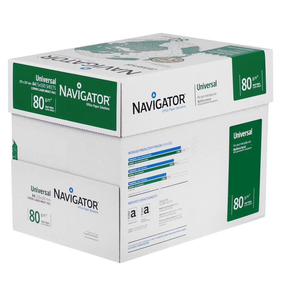 Fotokopi Kağıtları Navigator A4 Fotokopi Kağıdı 80Gr 1 Koli 5 Paket (2500 Sayfa) Satın Al