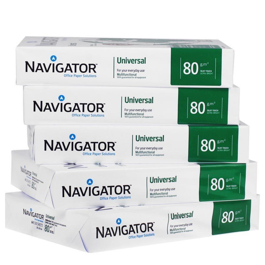 Fotokopi Kağıtları Navigator A4 Fotokopi Kağıdı 80Gr 1 Koli 5 Paket (2500 Sayfa) Satın Al