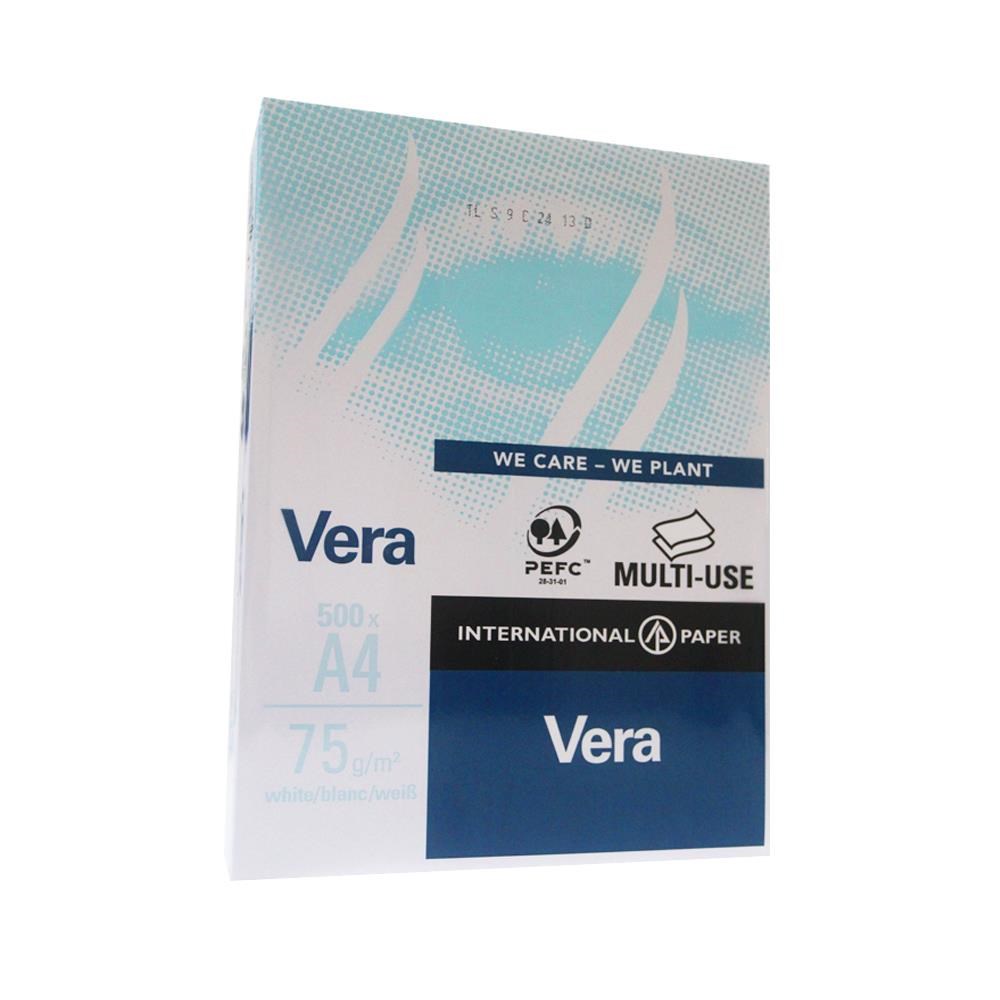 Fotokopi Kağıtları Vera A4 Fotokopi Kağıdı 75Gr 1 Koli 5 Paket 2500 Sayfa Satın Al