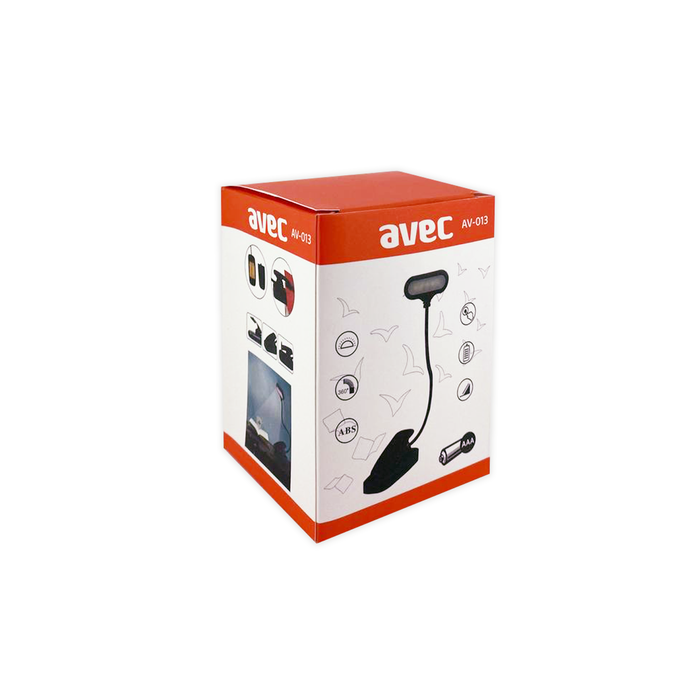 Genel Hırdavat Ürünleri AVEC AV-013 LEDLİ KİTAP OKUMA LAMBASI Satın Al