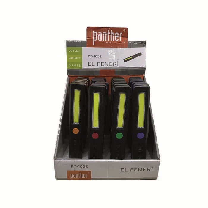 Genel Hırdavat Ürünleri Panther PT-1032 COB LED El Feneri Satın Al