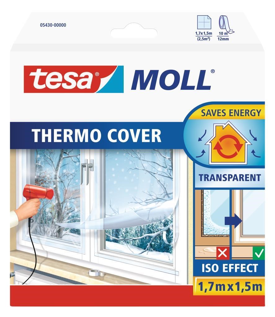 Genel Hırdavat Ürünleri Tesa Thermo Cover İzolasyon Yalıtım Filmi Camlar İçin Şeffaf Satın Al