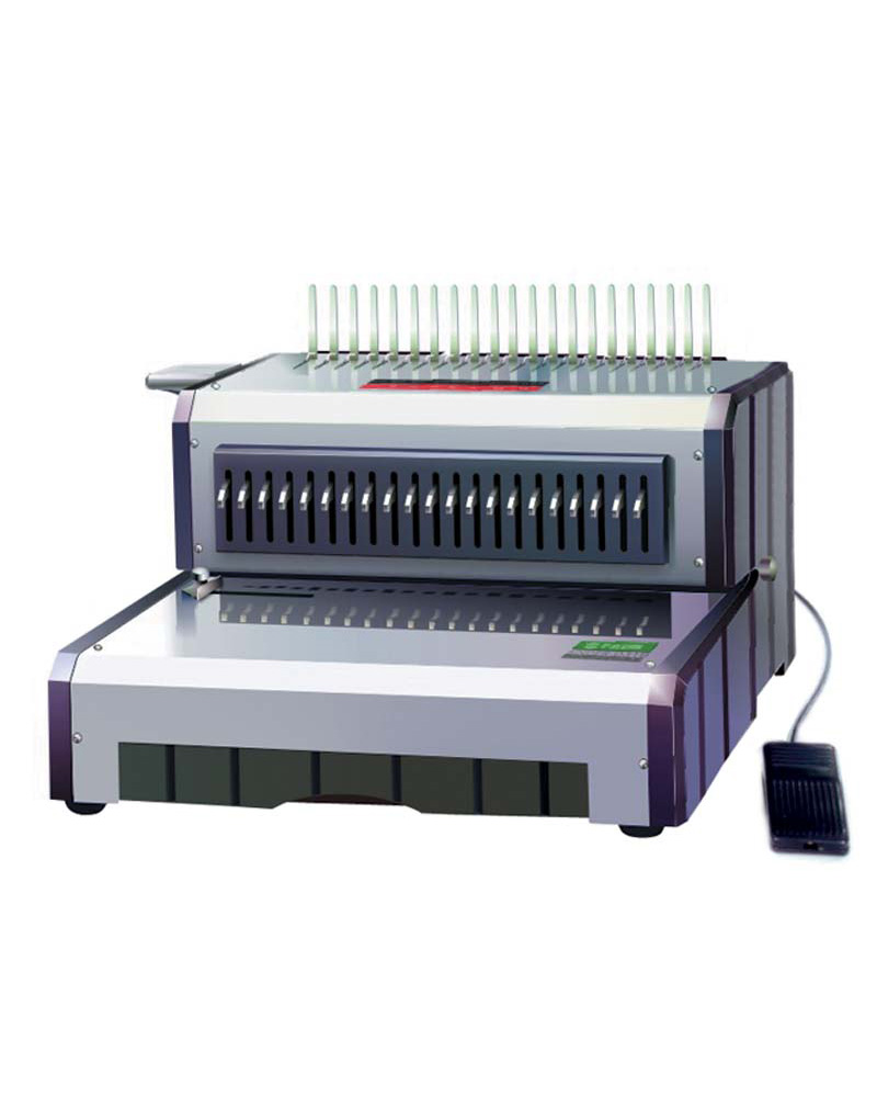 Giyotin Makas UBER D160 ELEKTRİKLİ PLASTİK SPİRAL CİLT MAKİNESİ Satın Al