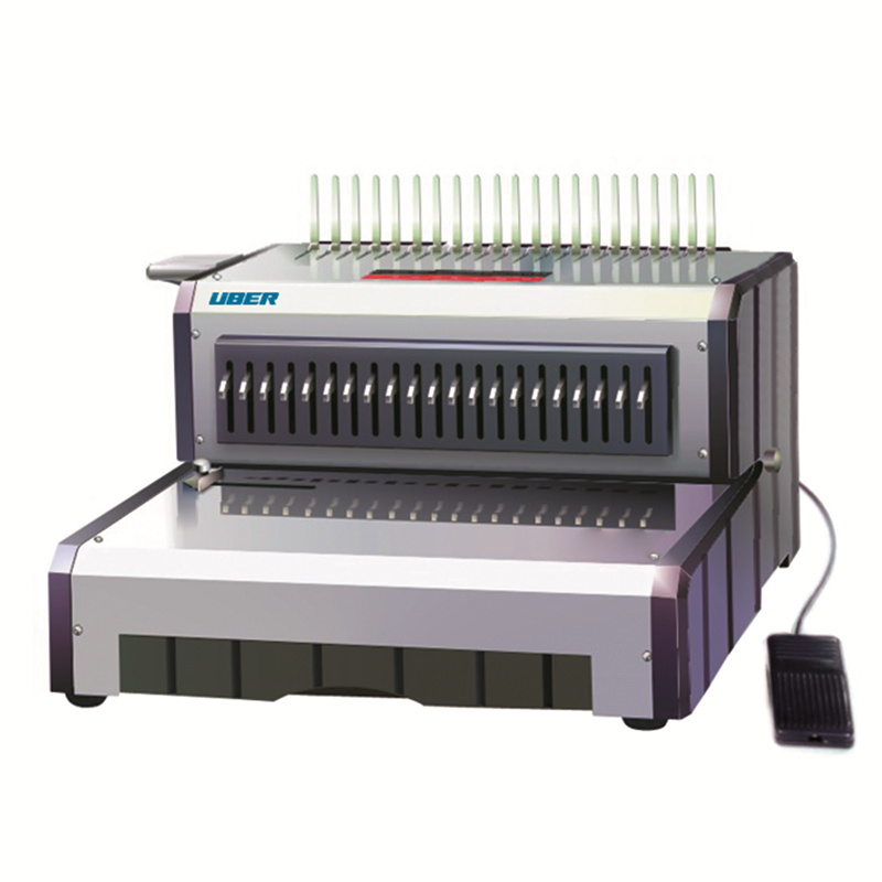 Giyotin Makas UBER D160 ELEKTRİKLİ PLASTİK SPİRAL CİLT MAKİNESİ Satın Al