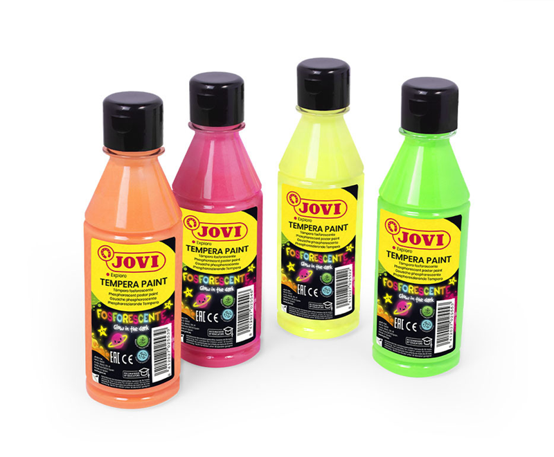 Guaj Boyalar JOVI 519 GUAJ BOYA 250ML KARANLIKTA PARLAYAN FOSFORLU YEŞİL Satın Al