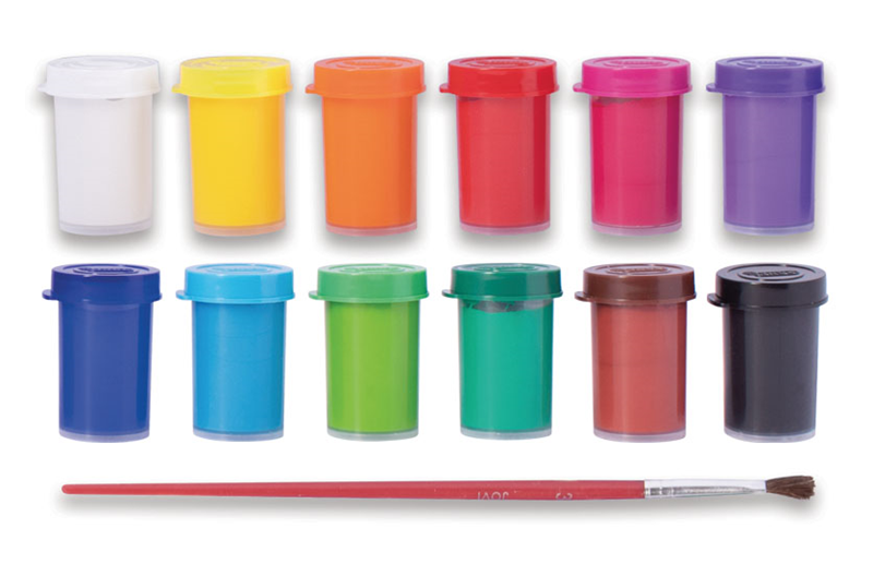 Guaj Boyalar JOVI 521 GUAJ BOYA 15ML KAVANOZ + FIRÇA ASORTİ RENKLER - 12'Lİ KUTU Satın Al