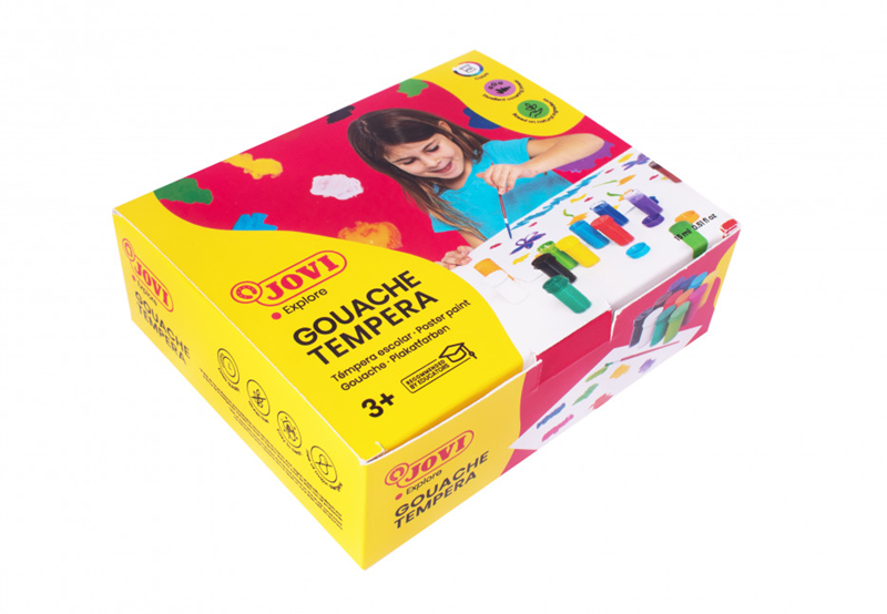 Guaj Boyalar JOVI 521 GUAJ BOYA 15ML KAVANOZ + FIRÇA ASORTİ RENKLER - 12'Lİ KUTU Satın Al
