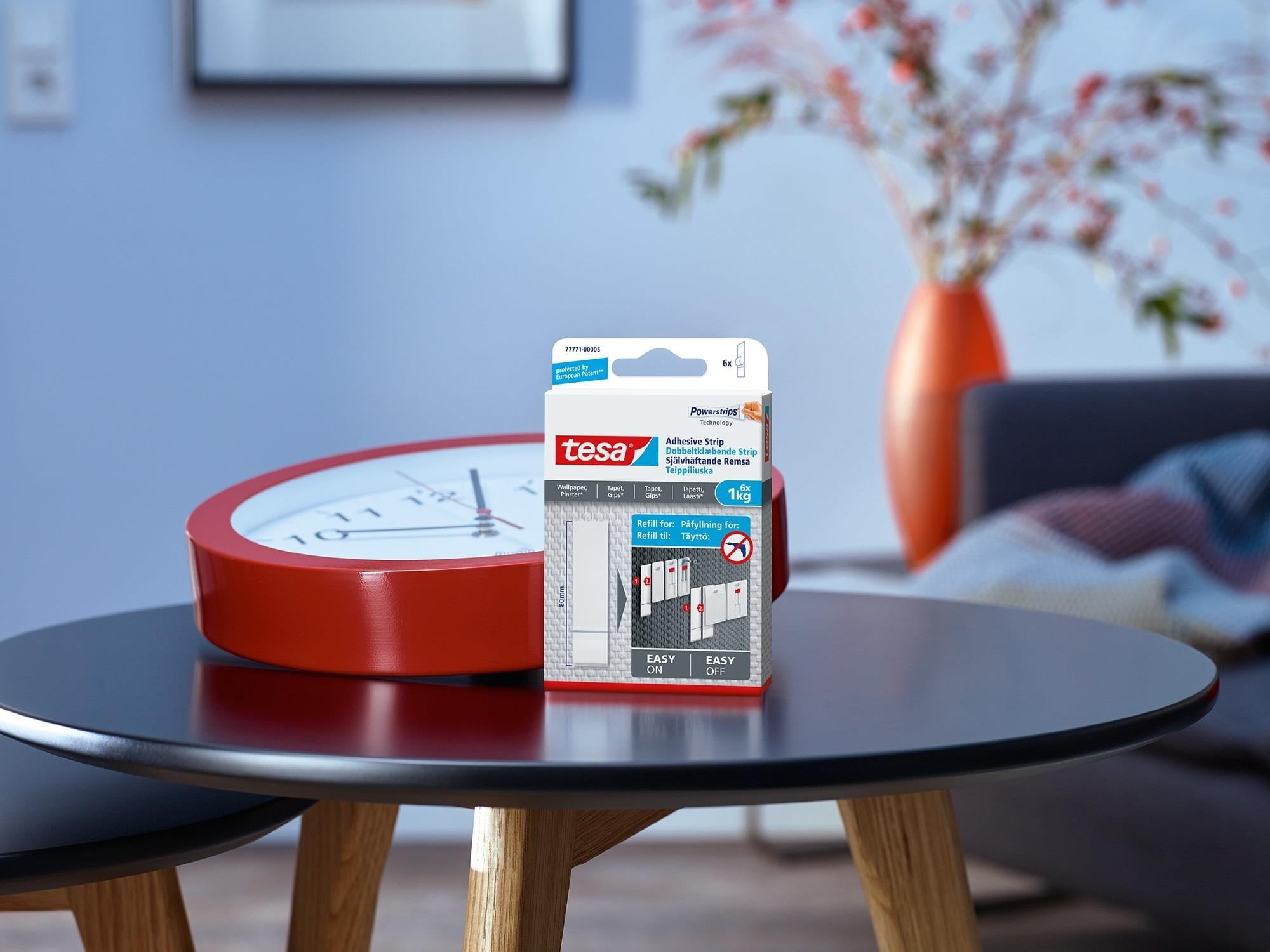 Hamur ve Stick Yapıştırıcılar Tesa 77771 Duvar Yapışkanlı Yedek Şerit 6 x 1 Kg  Satın Al