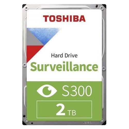 Hard Diskler Toshiba 2TB HDWT720UZSVA S300 5400 Sata3 128M 7-24 Güvenlik Harddisk Satın Al