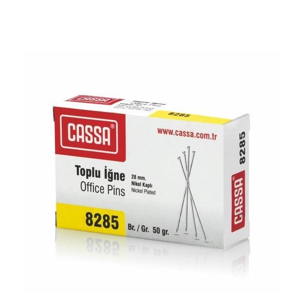 Harita Çivisi Raptiye ve İğneler Cassa 8285 Toplu İğne Nikel Kaplı 50gr Satın Al