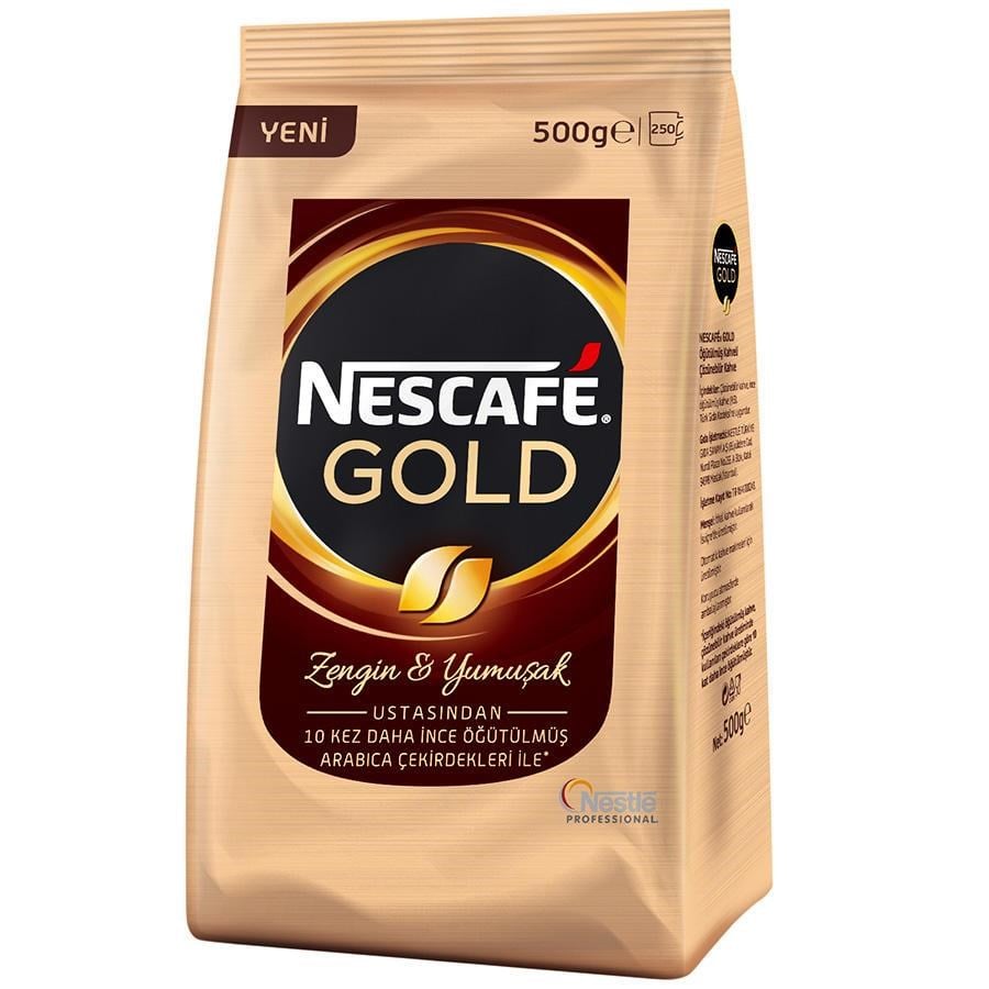 Hazır Kahveler Nescafe Gold Kahve Poşet 500 gr Satın Al