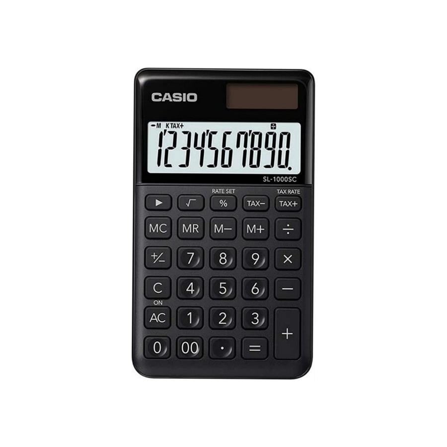 Hesap Makineleri Casio SL-1000SC-BK Cep Tipi 10 Hane Siyah Hesap Makinesi Satın Al