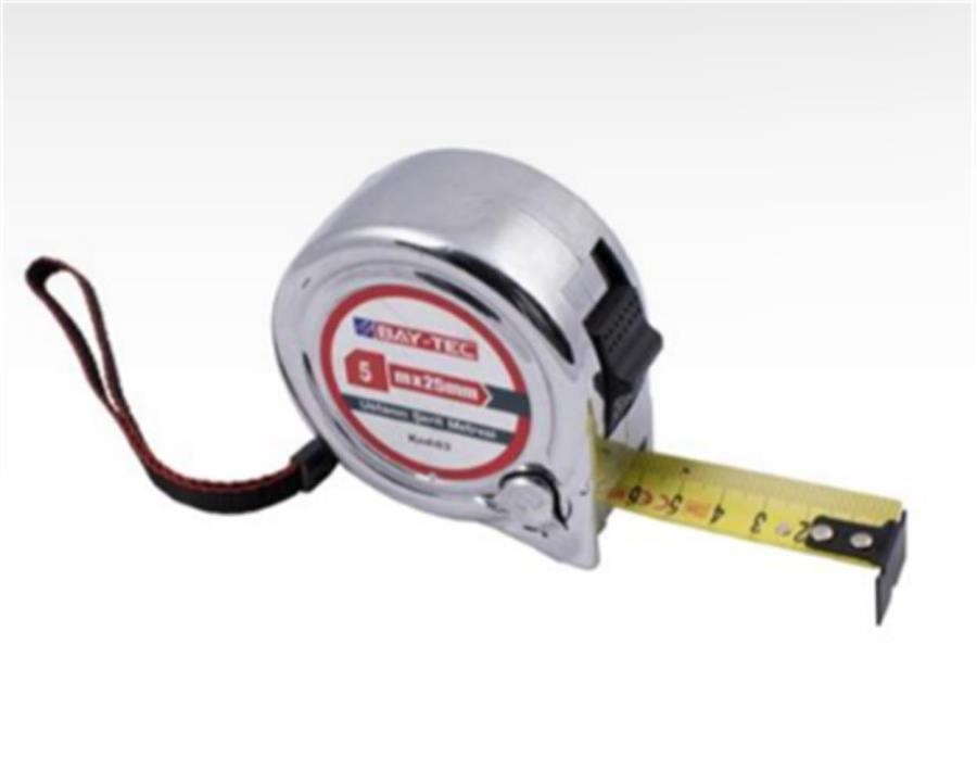 Hırdavat Ürünleri Bay-Tec Mk4147 5Mt 25MM Krom Şerit Metre Satın Al