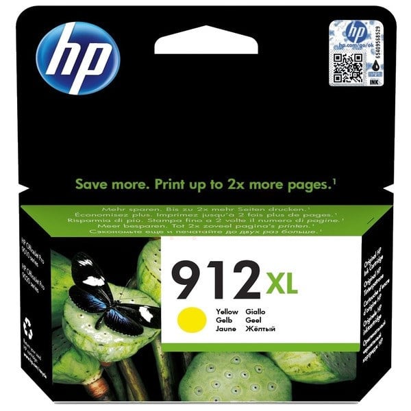 HP Kartuş HP 912XL Yüksek Kapasite Yellow Sarı Kartuş 3YL83A Satın Al