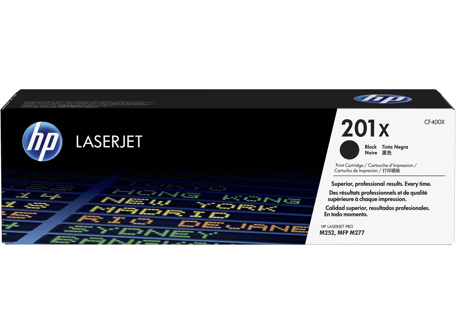 HP Toner HP 201X Black Siyah Yüksek Kapasite 2.800 Sayfa Toner CF400X Satın Al