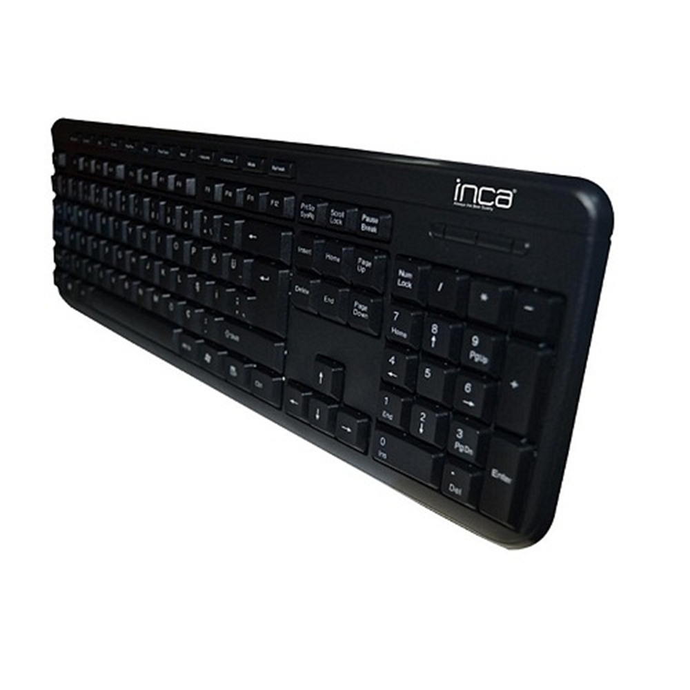 INCA IK-274QU /USB MULTİMEDİA BLACK LAZER PRİNT TEKNOLOJİ KLAVYE