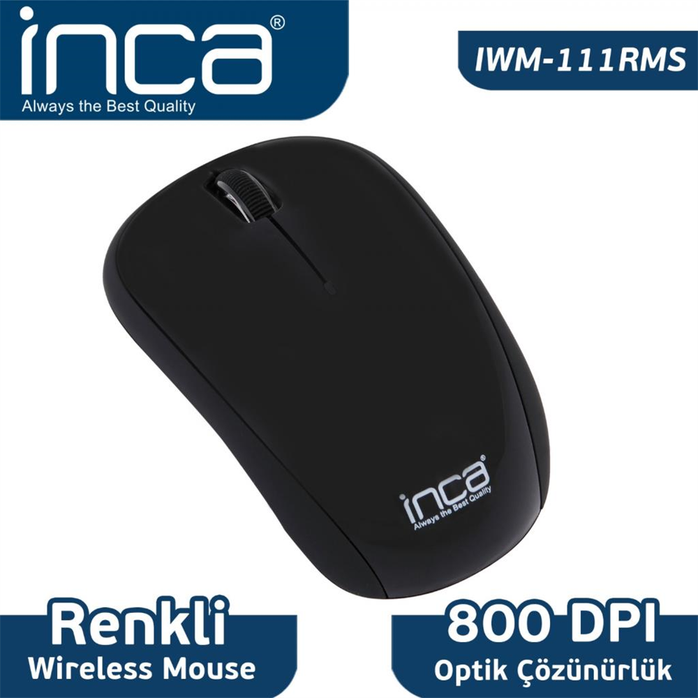 INCA IWM-111RMS 2,4 GHZ -TRACK RED SENSÖR WIRELESS NANO ALICILI SİYAH