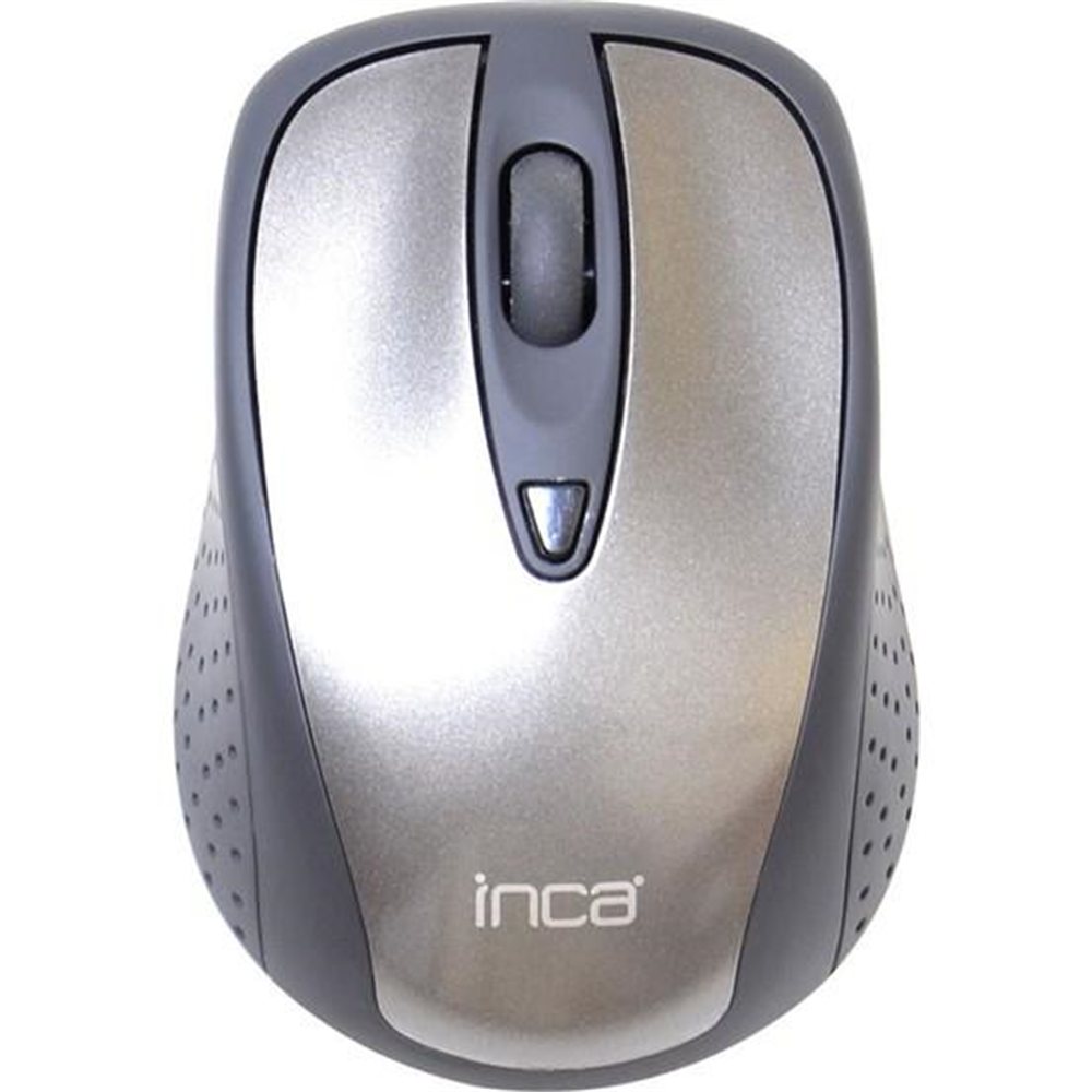 INCA IWM-200R 2.4GHZ 1600 DPI INCA TRACK RED SENSÖR WIRELESS NANO ALICILI MOUSE GRİ