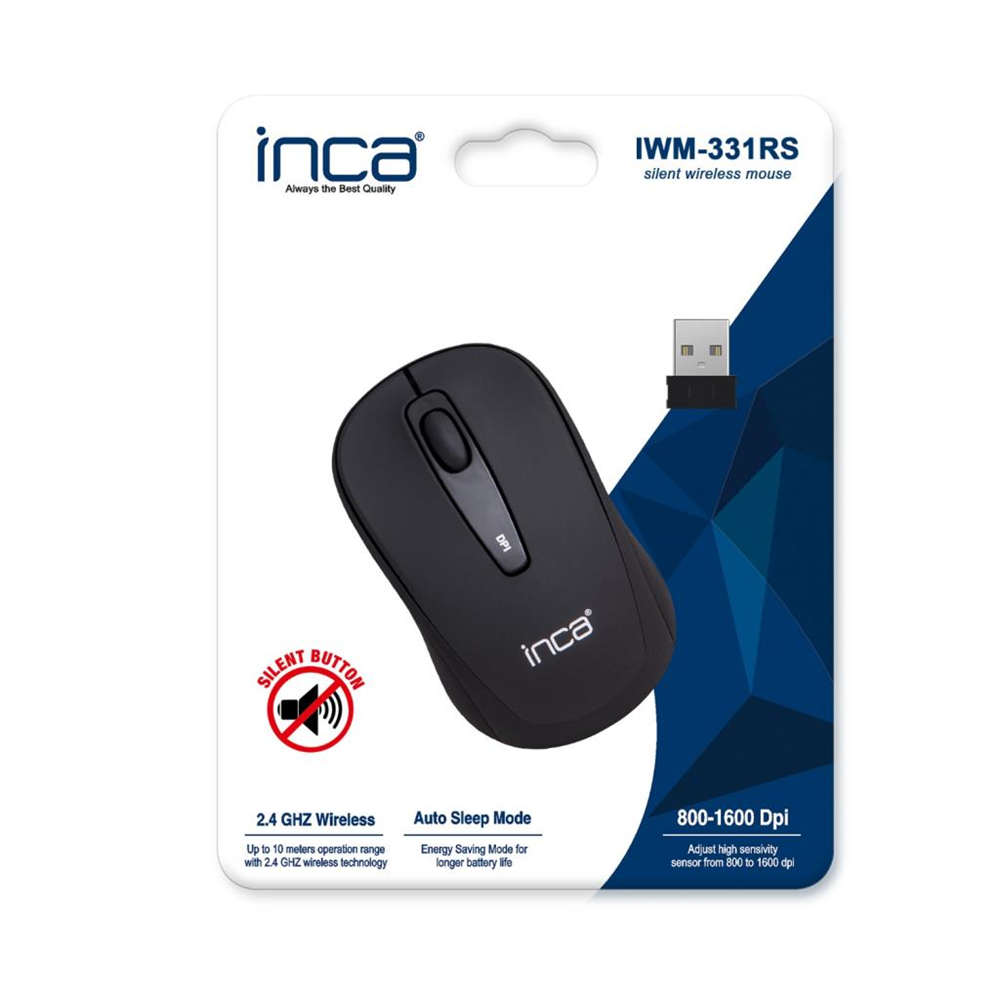 INCA IWM-331RS Silent Wireless Mouse (Sessiz Mouse )