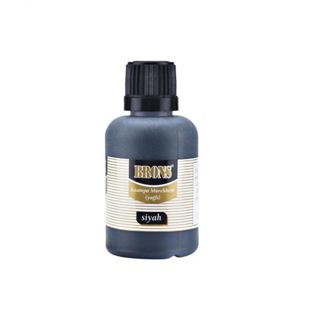Istampa Kaşe ve Mürekkepleri Brons BR-314 Istampa Mürekkebi Yağlı 30 ml Siyah Satın Al