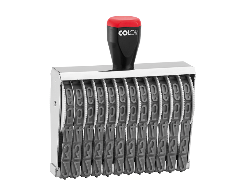 Istampa Kaşe ve Mürekkepleri COLOP 018012 BANDLI NUMARATÖR - 18MM/12 HANELİ Satın Al