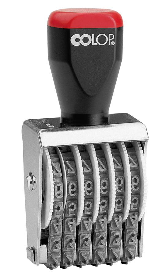 Istampa Kaşe ve Mürekkepleri COLOP 09006 BANDLI NUMARATÖR - 9MM/6 HANELİ Satın Al