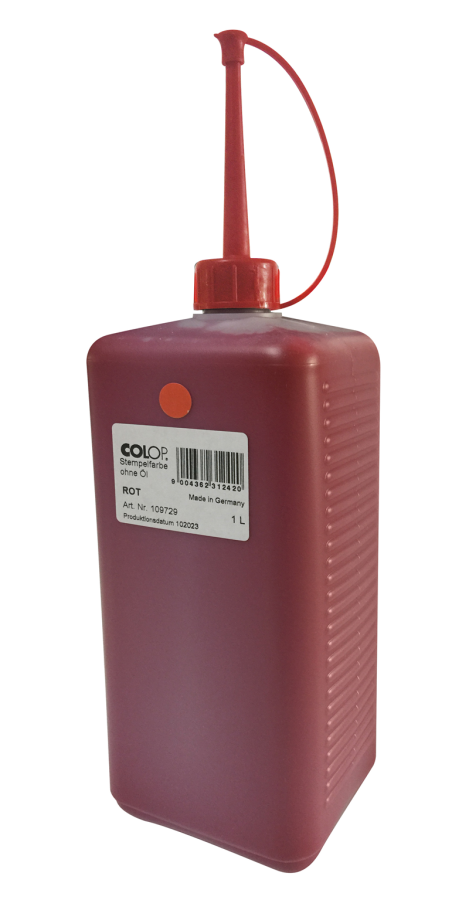 Istampa Kaşe ve Mürekkepleri COLOP 801 1000ML KIRMIZI MÜREKKEP Satın Al