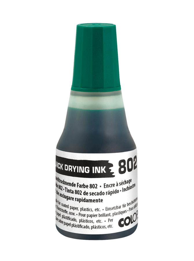 Istampa Kaşe ve Mürekkepleri COLOP 802 25ML ÇABUK KURUYAN MÜREKKEP YEŞİL Satın Al