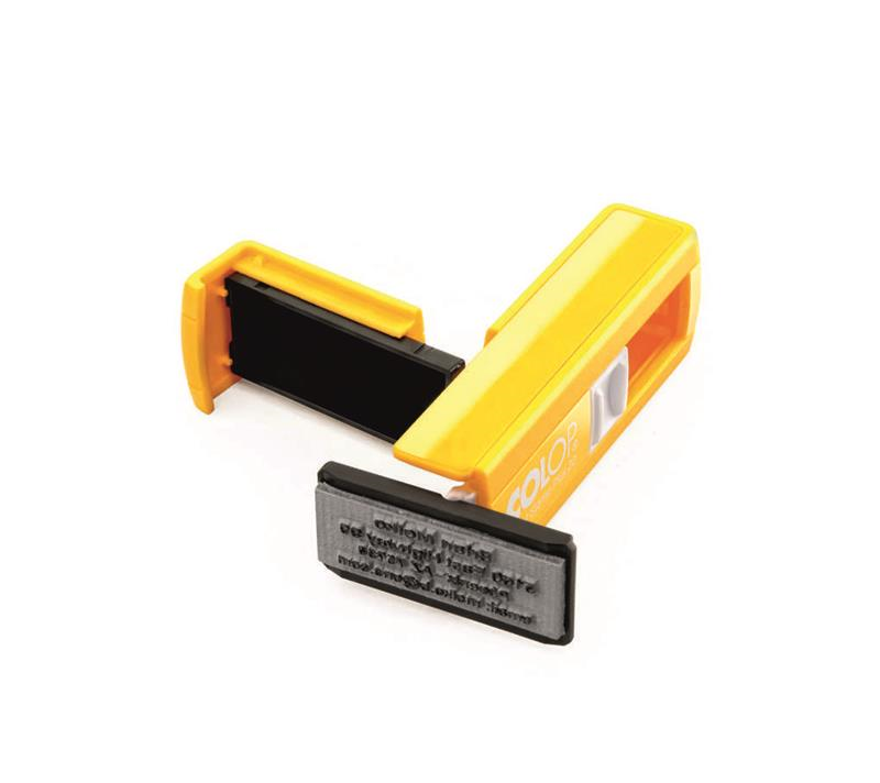 Istampa Kaşe ve Mürekkepleri COLOP CEP20 KAŞE SARI KASA SİYAH KEÇE - 14X38MM Satın Al