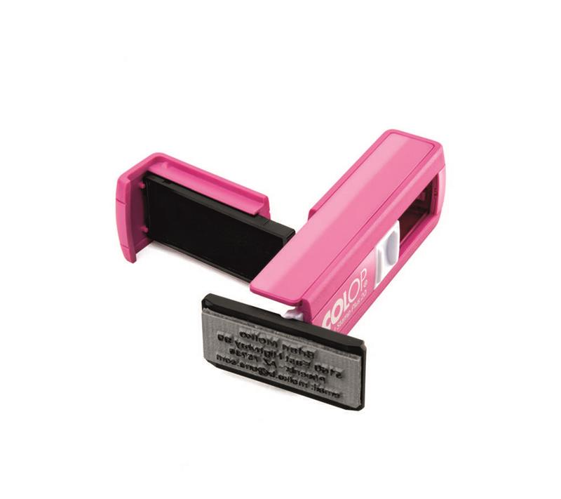 Istampa Kaşe ve Mürekkepleri COLOP CEP20 KAŞE PEMBE KASA SİYAH KEÇE - 14X38MM Satın Al