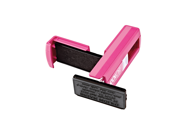 Istampa Kaşe ve Mürekkepleri COLOP CEP30 KAŞE PEMBE KASA SİYAH KEÇE - 18X47MM Satın Al